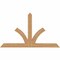 Ekena Millwork Richland Timber Gable Bracket, Western Red Cedar, 84"W x 49"H x 5 1/2"D x 5 1/2"F, 14/12 Pitch GBW084X49X0606RIC00SWR - alternate 1
